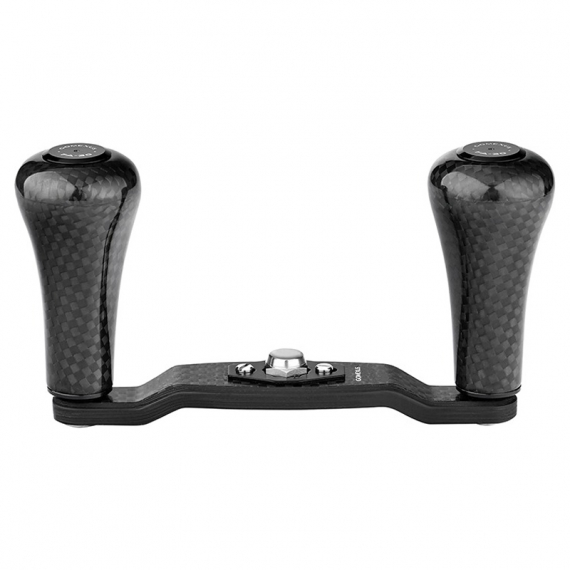 Gomexus 98mm Carbon Swept Handle with 30mm Carbon Knob ryhmässä Kelat / Lisävarusteet Kelat / Kelan kahvat @ Sportfiskeprylar.se (DCS98FA30BKBKr)