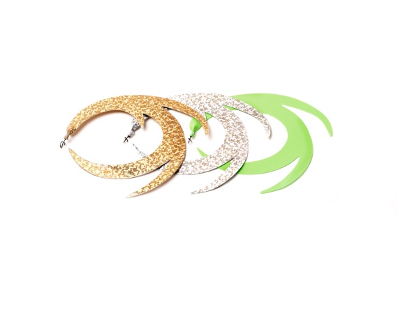 Ready to go Dragontails XL 3-pack Gold/Silver/Fl.Chartreuse ryhmässä Koukut & Tarvikkeet / Perhonsidonta / Perhonsidontamateriaalit / Pyrstöt @ Sportfiskeprylar.se (DD-D20)