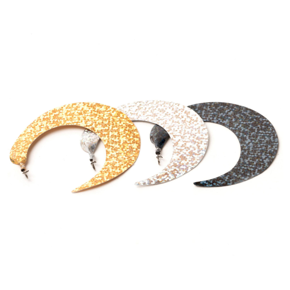 Ready To Go Wiggletails #10 (Gold/Silver/Black) XL ryhmässä Koukut & Tarvikkeet / Perhonsidonta / Perhonsidontamateriaalit / Pyrstöt @ Sportfiskeprylar.se (DD-W10)