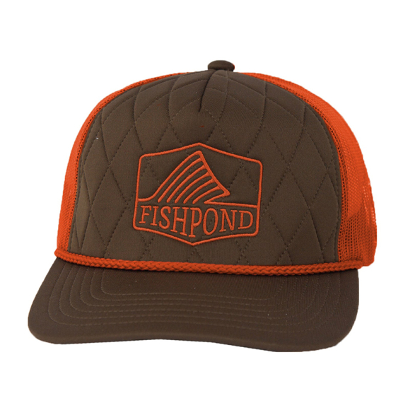 Fishpond Dorsal Fin Quilted Trucker Hat - Campfire ryhmässä Vaatteet ja kengät / Lippalakit ja päähineet / Lippikset @ Sportfiskeprylar.se (DFQTH-C)