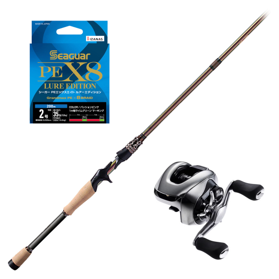 Megabass Evoluzion Diablo F5.1/2-68ti Antares B Combo ryhmässä Kalastussetit / Heittokalastussetit / Heittokalastussetit Ahven @ Sportfiskeprylar.se (DIABLOANTARESSET)