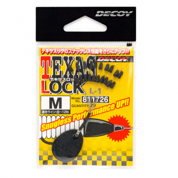 Decoy L-1 Texas Lock ryhmässä Koukut & Tarvikkeet / Texas & Carolina Lisätarvikkeet @ Sportfiskeprylar.se (DL1Lr)