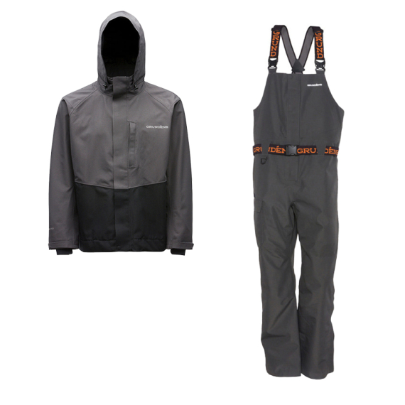 Grundens Downrigger Jacket & Bibs ryhmässä Vaatteet ja kengät / Vaatetus / Kalastusasut @ Sportfiskeprylar.se (DOWNRIGGERBUNDLE)