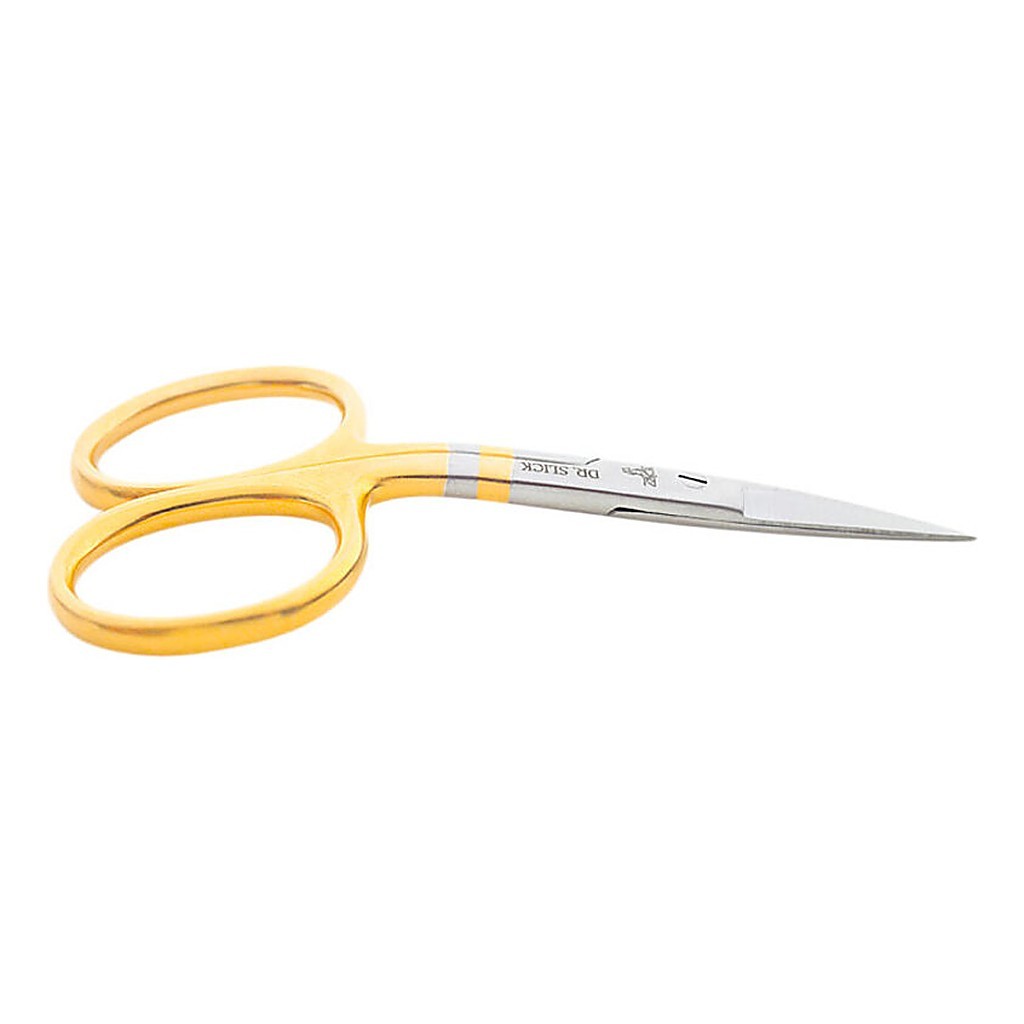 Dr Slick Scissor Bent Shaft 4\'\' ryhmässä Työkalut ja tarvikkeet / Pihdit & sakset / Leikkurit & sakset @ Sportfiskeprylar.se (DR-SB4G)