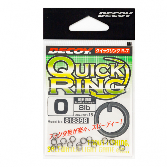Decoy R-7 Quick Ring ryhmässä Koukut & Tarvikkeet / Stingers & Stinger lisätarvikkeet / Stinger lisätarvikkeet @ Sportfiskeprylar.se (DR70r)