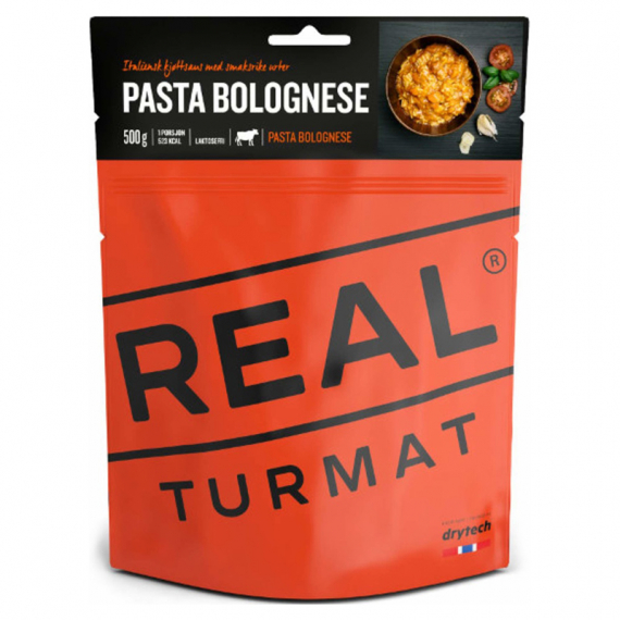 Real Turmat Pasta Bolognese ryhmässä Retkeily / ulkoilu / Leirimuonat / Pakastekuivattu ruoka @ Sportfiskeprylar.se (DT5263)