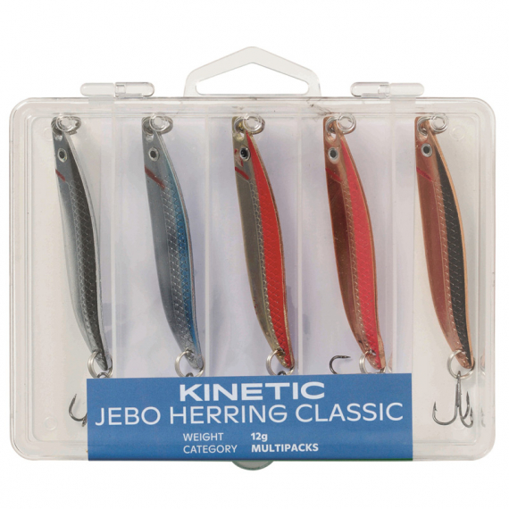 Kinetic Jebo Herring Classic (5pcs) - 18g ryhmässä Vieheet / Taimenvieheet ja rannikkovaaput / Meritaimenvieheet @ Sportfiskeprylar.se (E131-009-163)
