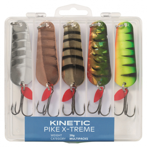 Kinetic Pike X-treme (5pcs) ryhmässä Vieheet / Lusikkauistimet @ Sportfiskeprylar.se (E137-010r)