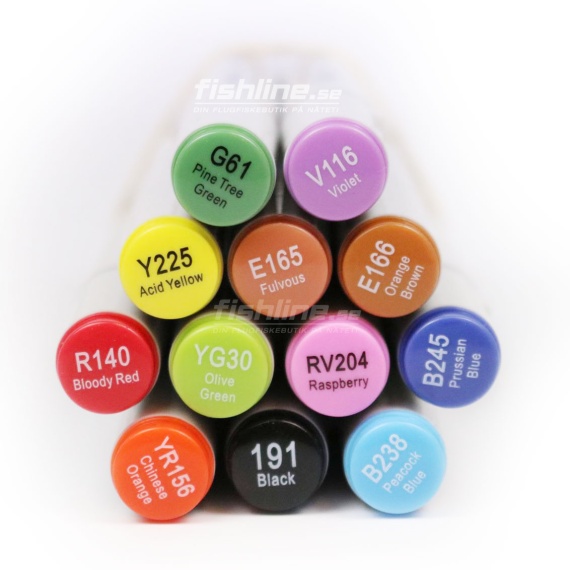 Fine Colour Marker ryhmässä Työkalut & Lisätarvikkeet / Muut työkalut / Tussit @ Sportfiskeprylar.se (E165r)