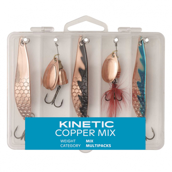 Kinetic Copper Mix (5pcs) ryhmässä Vieheet / Viehesarjat @ Sportfiskeprylar.se (E227-023-163)