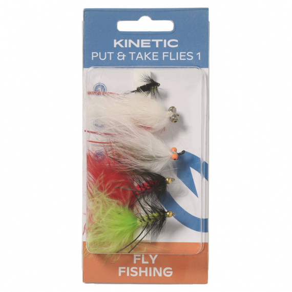 Kinetic Put N\' Take Flies (5pcs) ryhmässä Vieheet / Perhot / Perhosarjat @ Sportfiskeprylar.se (E510-073-163r)