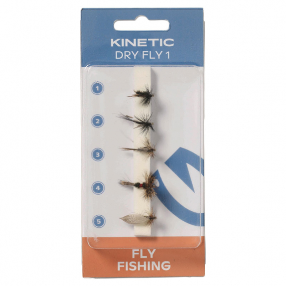 Kinetic Dry Flies (5pcs) ryhmässä Vieheet / Perhot / Pintaperhot @ Sportfiskeprylar.se (E550-073-163r)
