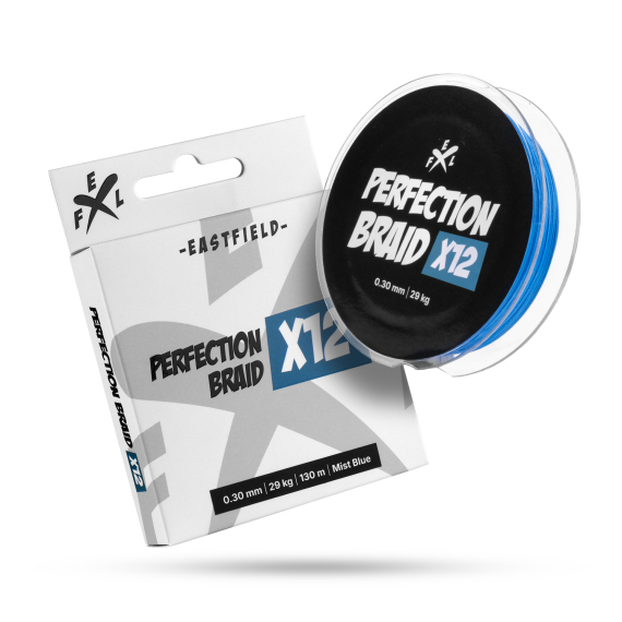 Eastfield Perfection Braid X12 Mist Blue 130m ryhmässä Siimat / Kuitu- ja supersiimat @ Sportfiskeprylar.se (EFL-PB12MB10r)