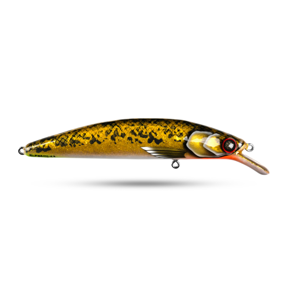 Elfbaits Big Troll 25cm, 160g - Golden Burbot ryhmässä Vieheet / Käsintehty vieheet / Käsintehty crankbaits @ Sportfiskeprylar.se (EFLBAITBT2)