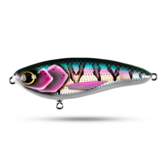 Elfbaits Swim 15cm, 100g - Psychedelic Shad ryhmässä Vieheet / Käsintehty vieheet / Käsintehty Jerkbaits @ Sportfiskeprylar.se (EFLBAITSS1)