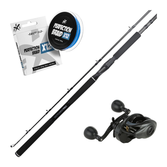 Eastfield Instrument Distance Baitcasting Combo 9\' -180g ryhmässä Kalastussetit / Heittokalastussetit / Hyrräkelasetit Hauki @ Sportfiskeprylar.se (EFLINSTRUMENT180GCOMBO)