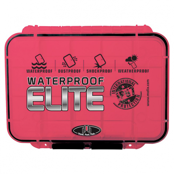 Molix Elite Waterproof 02 Compartments ryhmässä Säilytys / Kalastusrasiat / Vieherasiat @ Sportfiskeprylar.se (EWP-02C)