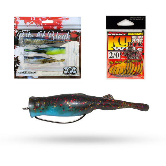 Bite Of Bleak Exopopp Bundle ryhmässä Vieheet / Pintavieheet ja popperit @ Sportfiskeprylar.se (EXOPOPBUNDLE)