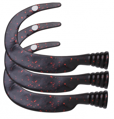 Sparetail McTail - 3pack ryhmässä Vieheet / Jigit ja keinosyötit / Varapyrstöt & Curlys @ Sportfiskeprylar.se (ExtratailMcTail-Brownr)