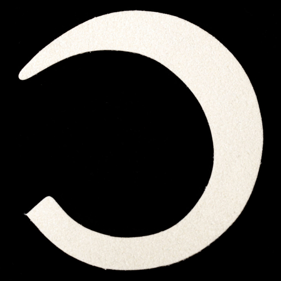 Wiggle Tail Skin XL, Skin White ryhmässä Koukut & Tarvikkeet / Perhonsidonta / Perhonsidontamateriaalit / Pyrstöt @ Sportfiskeprylar.se (F-WT1203)