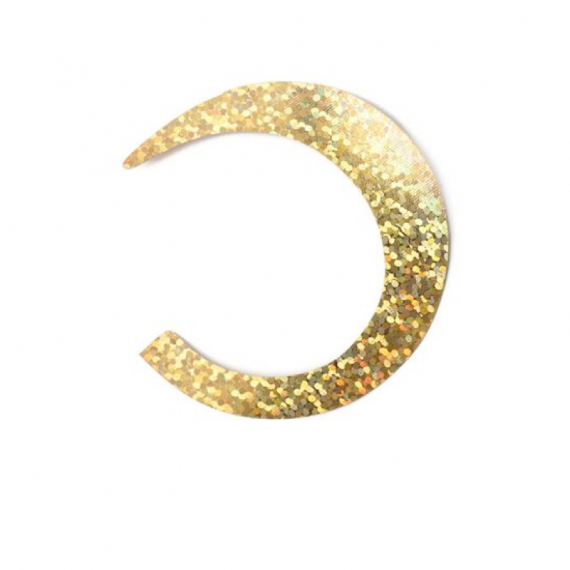 Wiggle Tails S - Holographic Gold ryhmässä Koukut & Tarvikkeet / Perhonsidonta / Perhonsidontamateriaalit / Pyrstöt @ Sportfiskeprylar.se (F-WT1411)