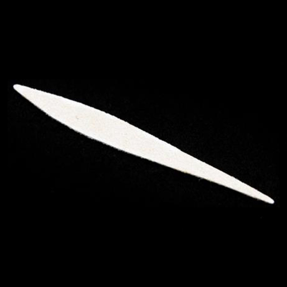 Wave Tail XL White Skin ryhmässä Koukut & Tarvikkeet / Perhonsidonta / Perhonsidontamateriaalit / Pyrstöt @ Sportfiskeprylar.se (F-WT4201)