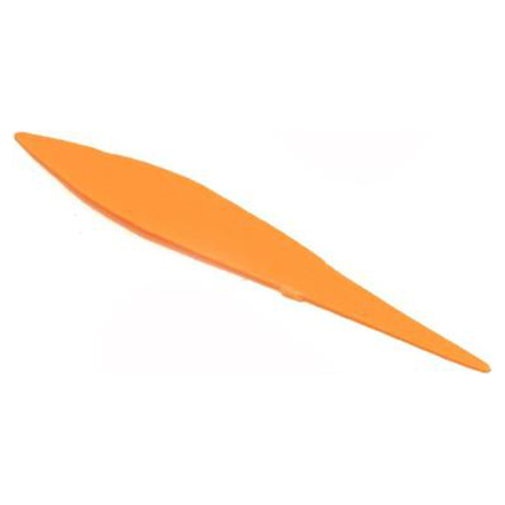 Wave Tails XXL Slim - Fluo Orange ryhmässä Koukut & Tarvikkeet / Perhonsidonta / Perhonsidonta materiaali / Pyrstöt @ Sportfiskeprylar.se (F-WT4305)