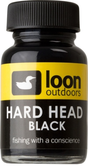 Loon Hard Head Black ryhmässä Kalastusmenetelmät / Perhokalastus / Perhonsidonta / Perhonsidonta materiaali / Kemikaalit @ Sportfiskeprylar.se (F0089)