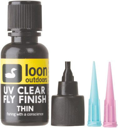 Loon UV Clear Fly Finish - Thin (1/2 oz.) ryhmässä Työkalut & Lisätarvikkeet / Superliima & Epoksi / UV-liima @ Sportfiskeprylar.se (F0099)