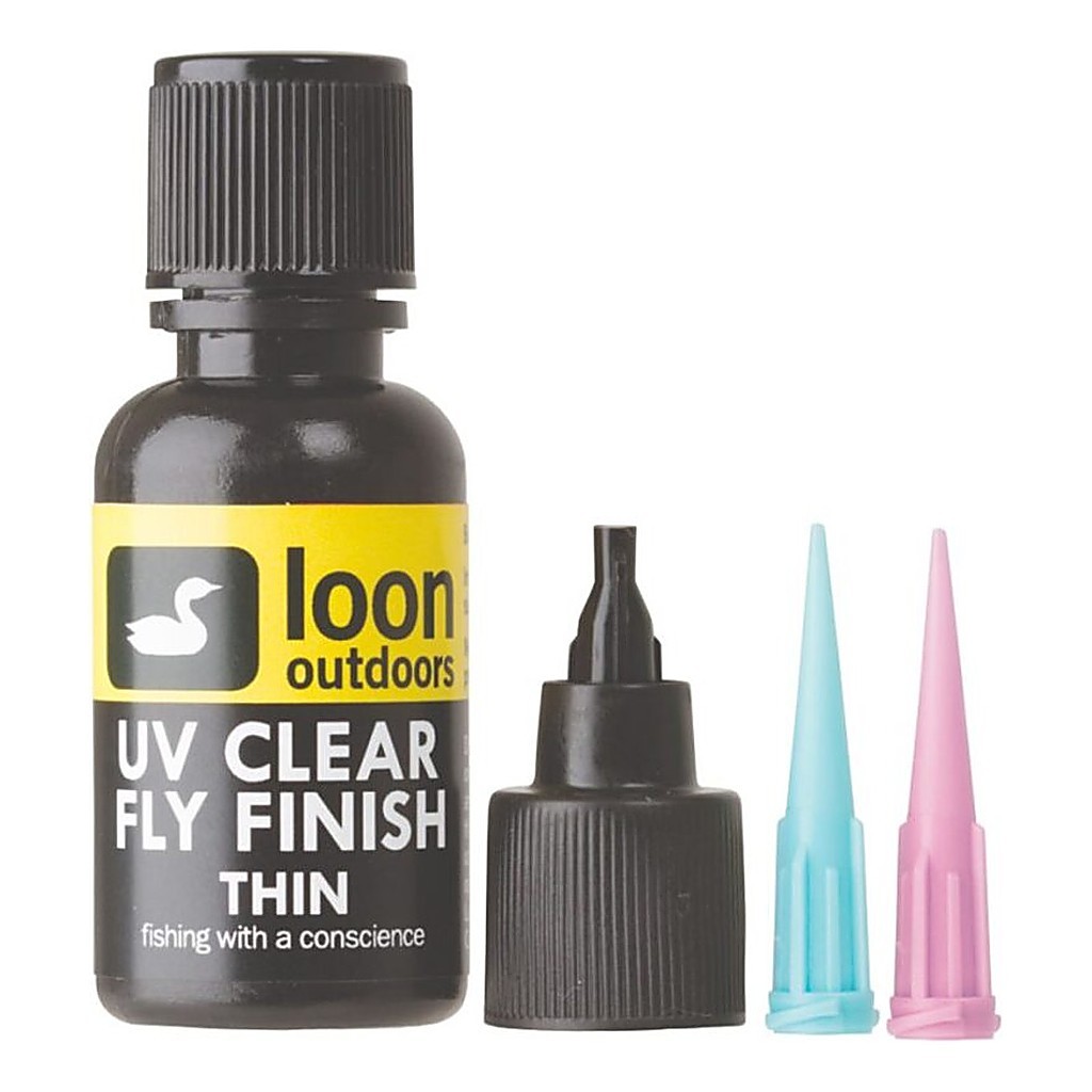 Loon UV Clear Fly Finish - Thin (1/2 oz.) ryhmässä Työkalut ja tarvikkeet / Superliima & Epoksi / UV-liima @ Sportfiskeprylar.se (F0099)