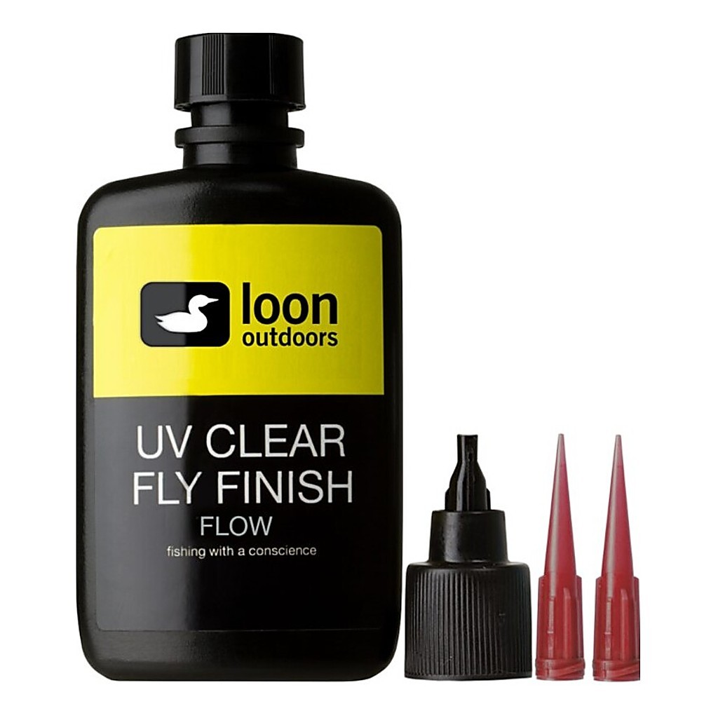 Loon UV Clear Fly Finish - Flow (2 Oz) ryhmässä Kalastusmenetelmät / Perhokalastus / Perhonsidonta / Perhonsidonta materiaali / Kemikaalit @ Sportfiskeprylar.se (F0122)