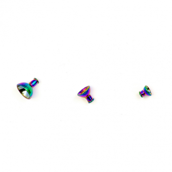 Frödin FITS Tungsten Turbotuber - Rainbow M ryhmässä Koukut & Tarvikkeet / Perhonsidonta / Perhonsidonta materiaali / Putket @ Sportfiskeprylar.se (F107-02)