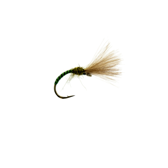 Shuttlecock Quill Emerger Olive # 15 ryhmässä Vieheet / Perhot / Pintaperhot @ Sportfiskeprylar.se (F30-1007-15)