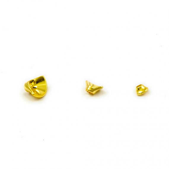 Frödin FITS Tungsten 1/2 Turbokoner - Gold MICRO ryhmässä Koukut & Tarvikkeet / Perhonsidonta / Perhonsidonta materiaali / Kartiot @ Sportfiskeprylar.se (F62-01)
