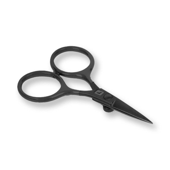 Loon Razor Scissors 4\'\' - Black ryhmässä Työkalut & Lisätarvikkeet / Pihdit & sakset / Leikkurit & sakset @ Sportfiskeprylar.se (F6988)