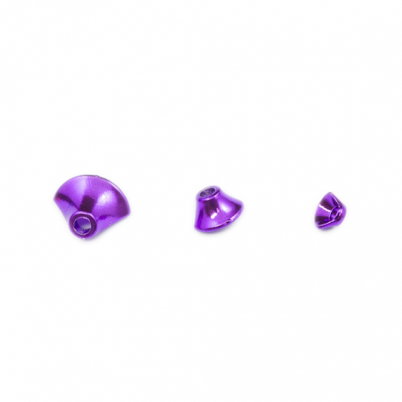 Frödin FITS Tungsten 1/2 Turbokoner - Purple Met MICRO ryhmässä Koukut & Tarvikkeet / Perhonsidonta / Perhonsidonta materiaali / Kartiot @ Sportfiskeprylar.se (F75-01)