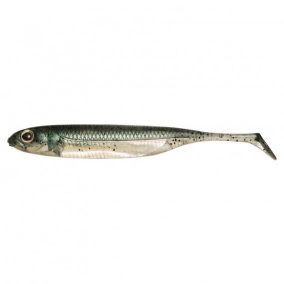 Fish Arrow Flash J Shad 3\'\' (7pcs) - #03 Neongreen/Silver ryhmässä Vieheet / Jigit ja keinosyötit / Ahven- ja kuhajigit @ Sportfiskeprylar.se (FA-4562178060973)