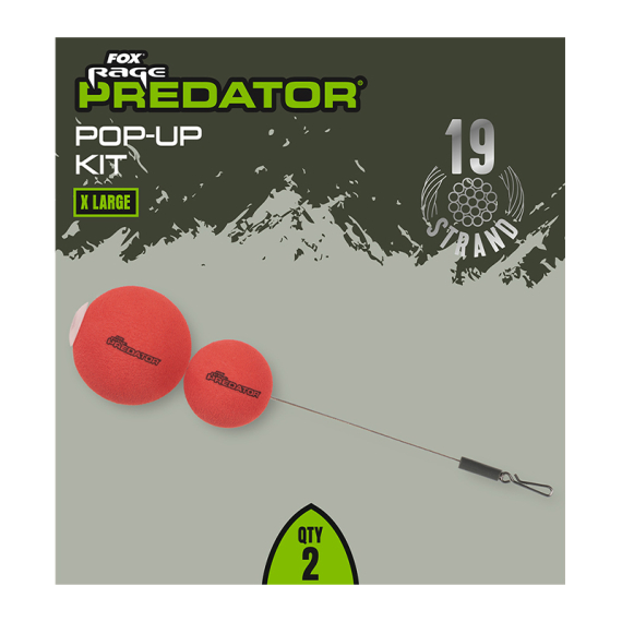Fox Rage Pop-Up Kit ryhmässä Koukut & Tarvikkeet / Rigit lisävarusteet / Muut rigitarvikkeet @ Sportfiskeprylar.se (FAC172r)