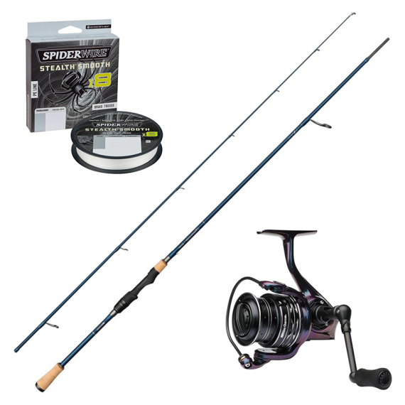 Abu Garcia Fantasista Nano Seatrout Combo ryhmässä Kalastussetit / Virvelisetit / Meritaimen Avokelasetti @ Sportfiskeprylar.se (FANTASISTASPIKESET)