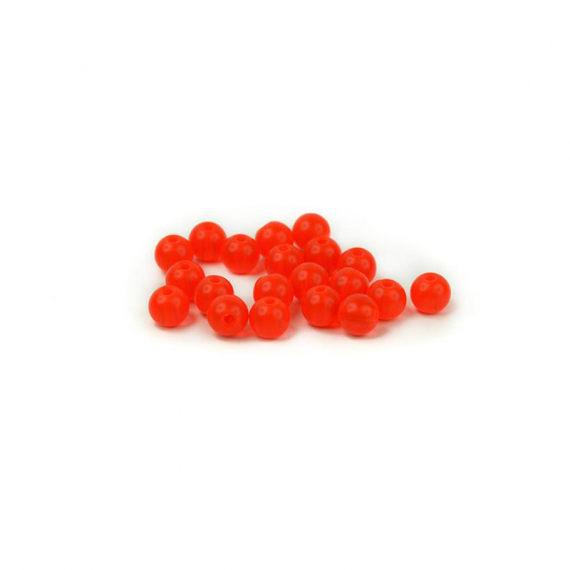 Articulation Beads 3mm - Fluo Salmon Red ryhmässä Koukut & Tarvikkeet / Perhonsidonta / Perhonsidonta materiaali / Jatkorunko & helmet @ Sportfiskeprylar.se (FD-AB0035)
