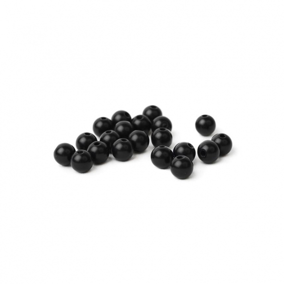 Articulation Beads 6mm - Black ryhmässä Koukut & Tarvikkeet / Perhonsidonta / Perhonsidonta materiaali / Jatkorunko & helmet @ Sportfiskeprylar.se (FD-AB1021)