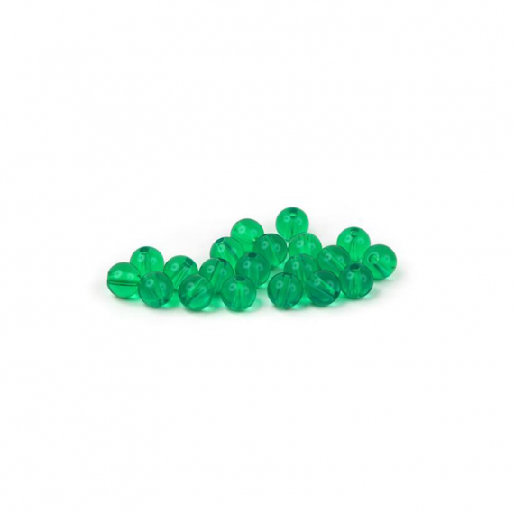 Articulated Beads 6mm - Dark Green ryhmässä Koukut & Tarvikkeet / Perhonsidonta / Perhonsidonta materiaali / Jatkorunko & helmet @ Sportfiskeprylar.se (FD-AB1029)