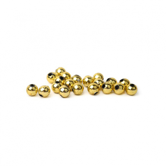Articulation Beads 6mm - Gold ryhmässä Koukut & Tarvikkeet / Perhonsidonta / Perhonsidonta materiaali / Jatkorunko & helmet @ Sportfiskeprylar.se (FD-AB2009)