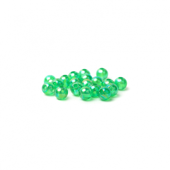 Articulated Beads 6mm - Opal Emerald ryhmässä Koukut & Tarvikkeet / Perhonsidonta / Perhonsidonta materiaali / Jatkorunko & helmet @ Sportfiskeprylar.se (FD-AB2029)