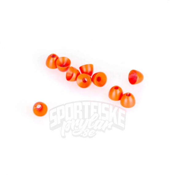Coneheads L (6,3mm) - Fluo Orange ryhmässä Koukut & Tarvikkeet / Perhonsidonta / Perhonsidonta materiaali / Kartiot @ Sportfiskeprylar.se (FD-C1612)
