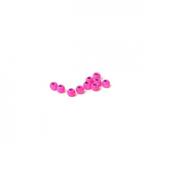 Tungsten Beads 3,8mm - Fluo Pink ryhmässä Koukut & Tarvikkeet / Perhonsidonta / Perhonsidonta materiaali / Jatkorunko & helmet @ Sportfiskeprylar.se (FD-C2104)