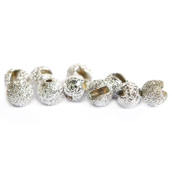 Gritty Slotted Tungsten Beads 3mm - Metallic Silver ryhmässä Koukut & Tarvikkeet / Perhonsidonta / Perhonsidontamateriaalit / Jatkorunko & helmet @ Sportfiskeprylar.se (FD-C2323)