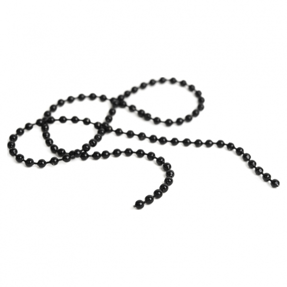 Bead Chain Large 4,8mm - Black ryhmässä Koukut & Tarvikkeet / Perhonsidonta / Perhonsidontamateriaalit / Kartiot @ Sportfiskeprylar.se (FD-CB1203)