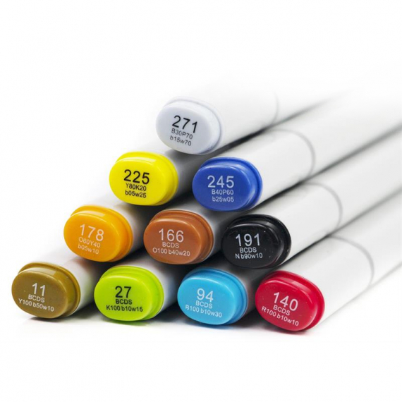 Color Markers ryhmässä Työkalut & Lisätarvikkeet / Muut työkalut / Tussit @ Sportfiskeprylar.se (FD-CM11r)
