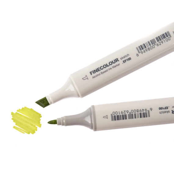 Color Markers, Lime Green ryhmässä Työkalut ja tarvikkeet / Muut työkalut / Tussit @ Sportfiskeprylar.se (FD-CM27)